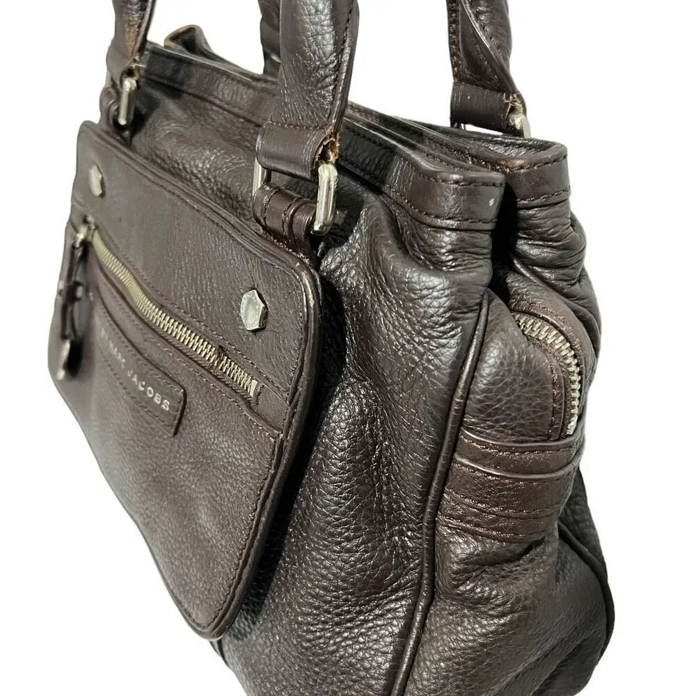 MARC BY MARC JACOBS Brown Leather Shoulder Bag